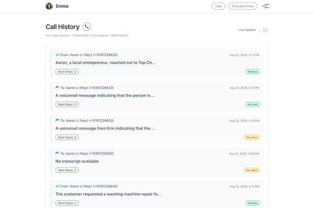 Sales Visibility Dashboard